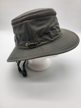 Tilley Men's Olive Green Outdoor Gorpcore Hiking Walking Boonie Hat